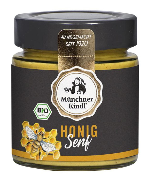 Produktfoto zu Münchner Kindl - Honigsenf - 125ml