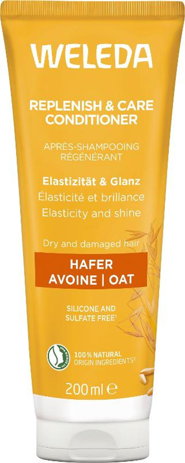 Produktfoto zu Weleda - Hafer Aufbau Spülung - 200ml