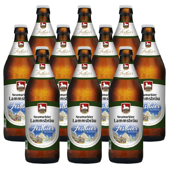 Produktfoto zu Lammsbräu - Winterfestbier 10 x 0,5l