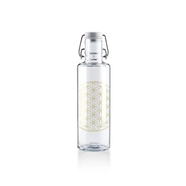 Produktfoto zu Soulbottle Flower of Life - 0,6l