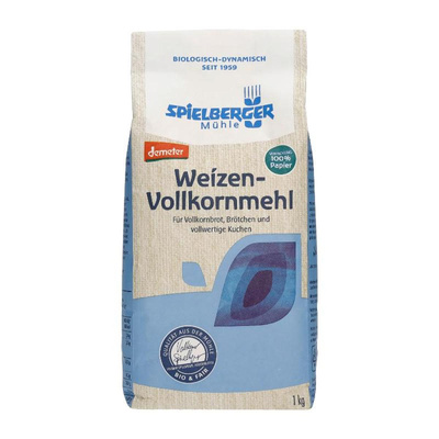 Produktfoto zu Spielberger - Weizen-Vollkornmehl - 1kg