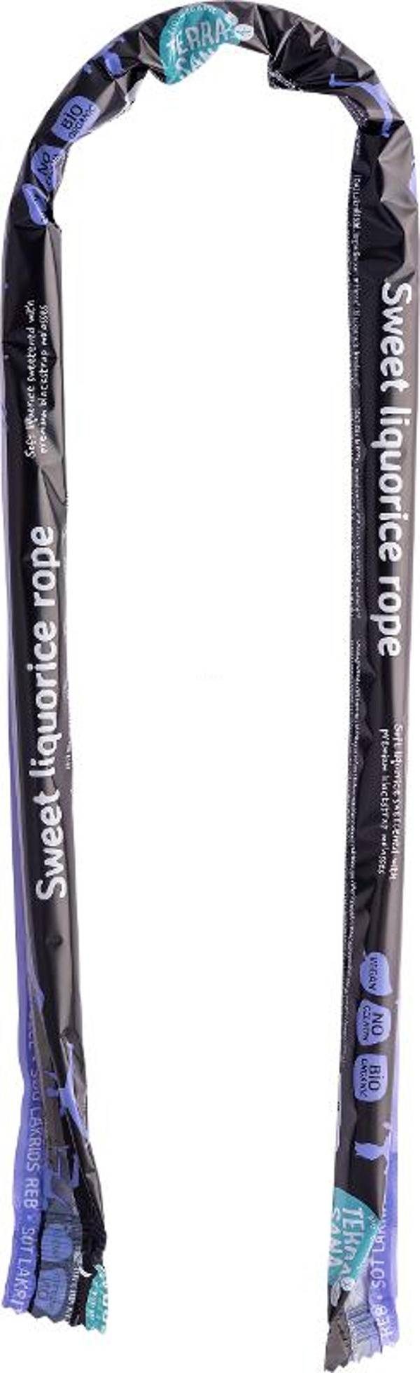 Produktfoto zu TerraSana - Süße Lakritzschlange - 65cm