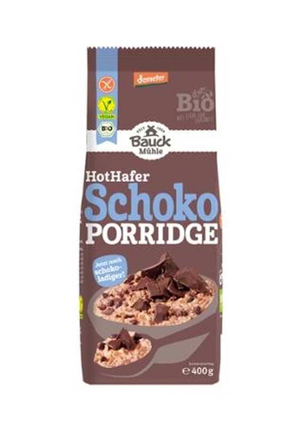 Produktfoto zu Bauckhof - Hot Hafer Schoko Porridge, glutenfrei - 400g