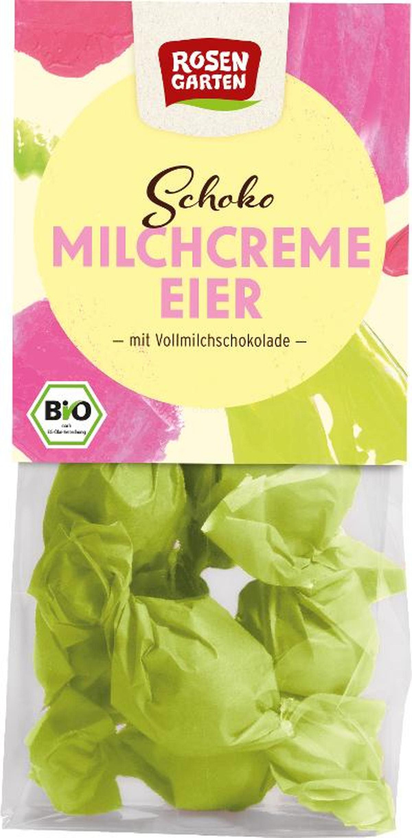 Produktfoto zu Rosengarten - Milchcreme Eier - 85g