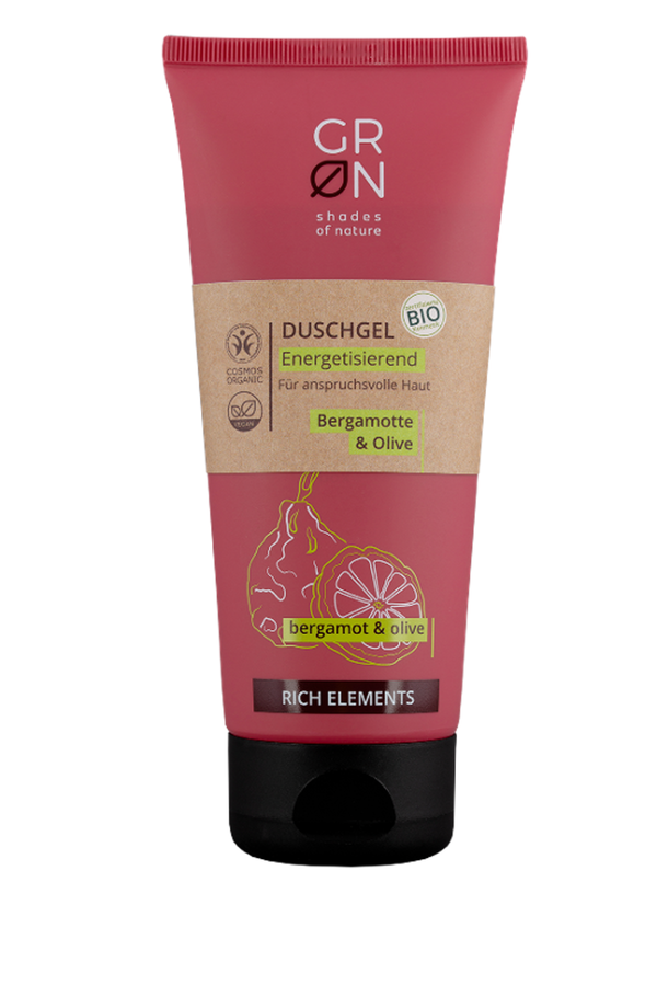 Produktfoto zu [Grün] Shower Gel Bergamot & Olive - 200ml