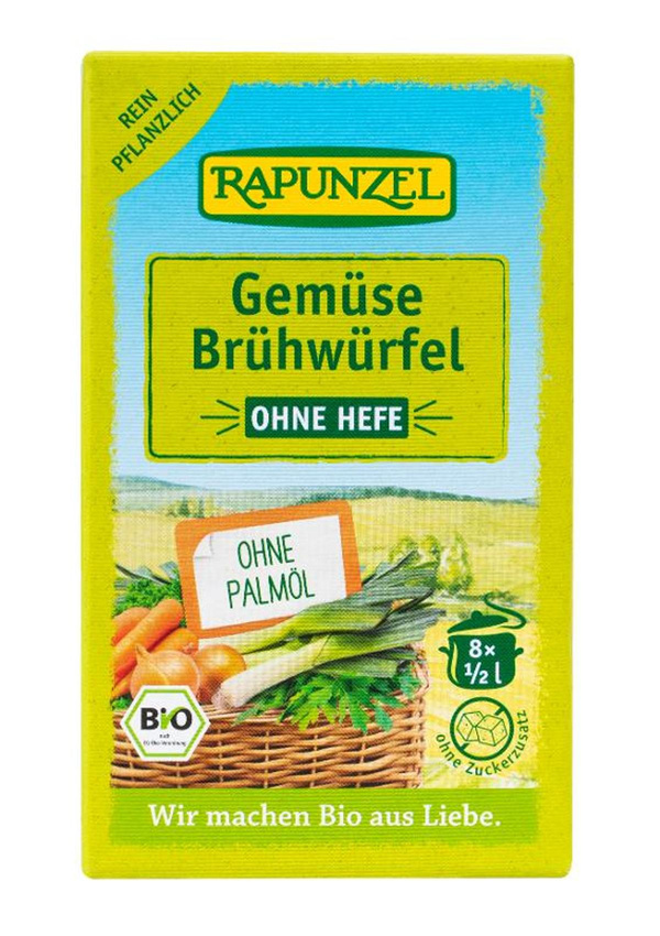 Produktfoto zu Rapunzel - Gemüse-Brühwürfel