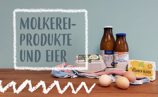 Biobote Molkereiprodukte und Eier Sortiment