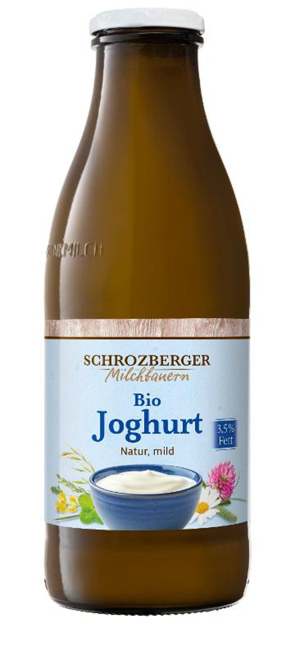 Produktfoto zu Schrozberger - Joghurt Natur, 3,8 % - 1l