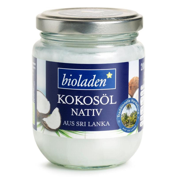 Produktfoto zu bioladen - Kokosöl nativ - 185g