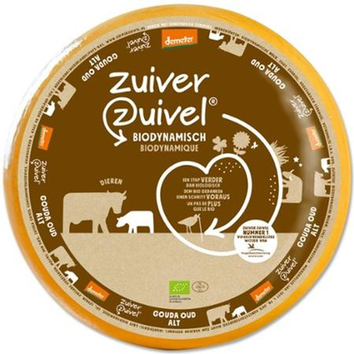 Produktfoto zu Zuiver Zuivel - Demeter Gouda Alt - 10 Monate gereift, 51% Fett i. Tr