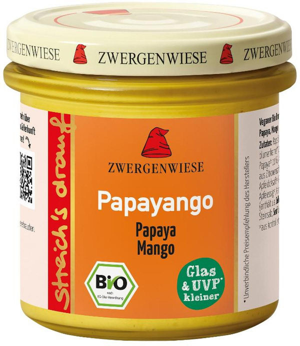 Produktfoto zu Zwergenwiese - Streich's drauf Papayango - 135g