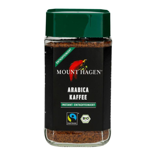 Produktfoto zu Mount Hagen - Instant Kaffee, entkoffeiniert - 100g