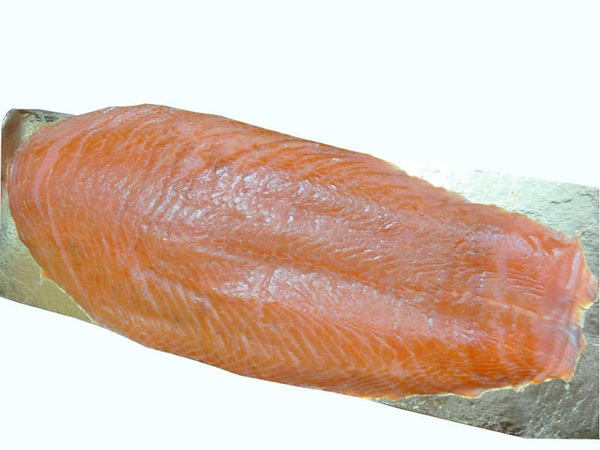 Produktfoto zu Irischer Atlantik-Lachs, geräuchert & vorgeschnitten - ca. 1 - 1,5 kg