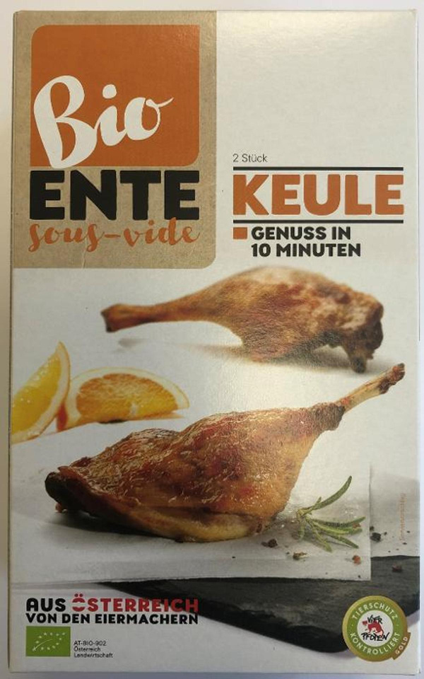 Produktfoto zu Sous-Vide Entenkeule - 2 Stück, ca.480g
