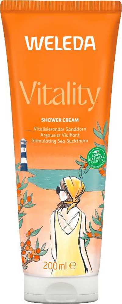 Produktfoto zu Sanddorn Vitalisierungsdusche - 200ml