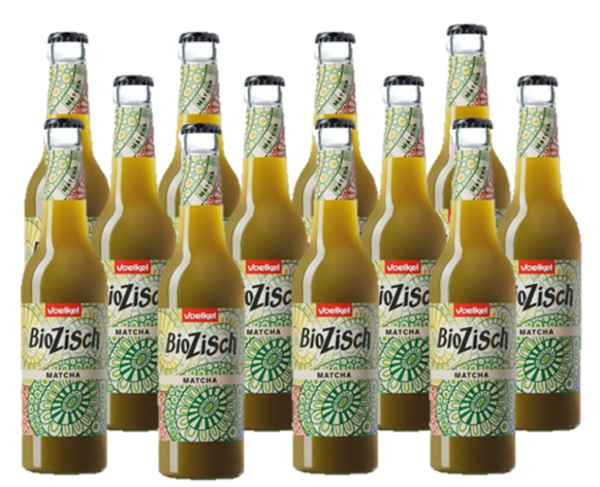 Produktfoto zu Voelkel - Bio Zisch Matcha - 12 x 0,33l