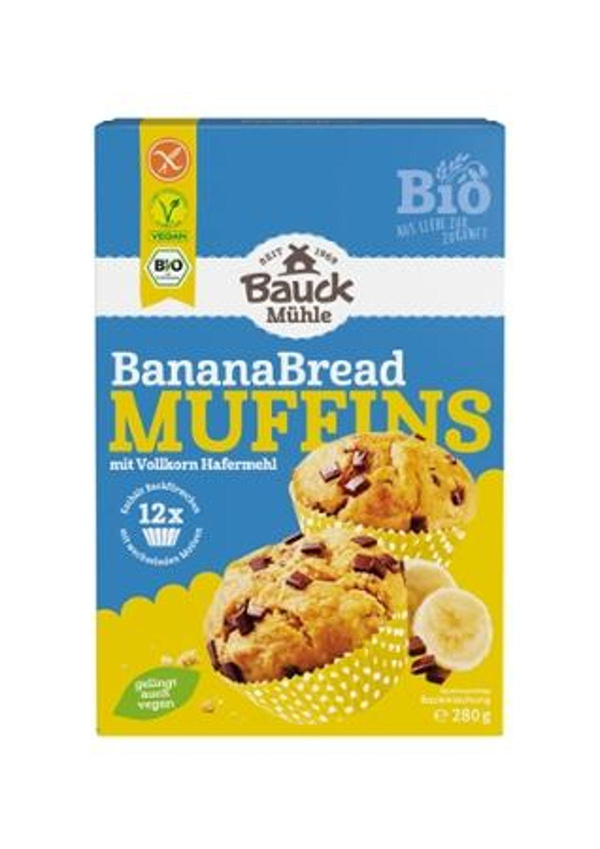 Produktfoto zu Bauckhof - Backmischung Banana Bread Muffins - 280g