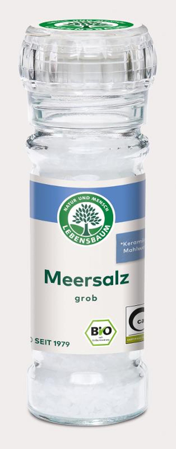 Produktfoto zu Lebensbaum - Meersalz Mühle - 100g