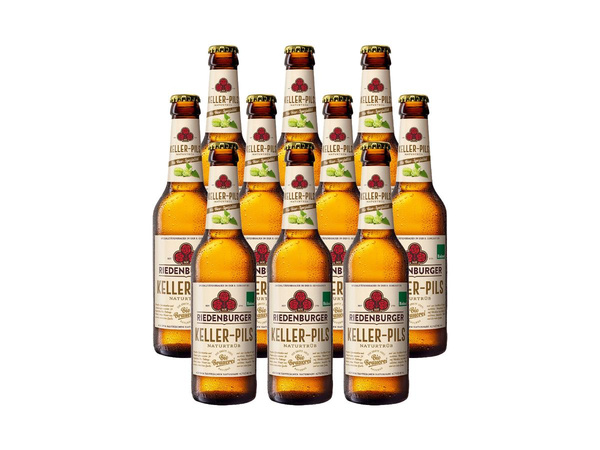 Produktfoto zu Riedenburger - Keller-Pils - 10 x 0,33l