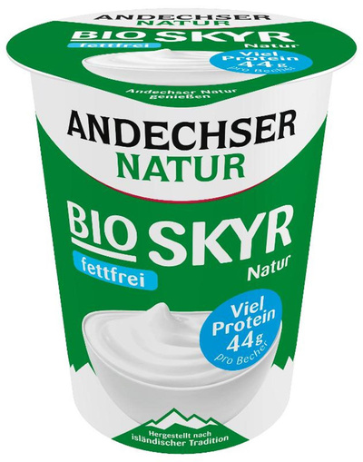 Produktfoto zu Andechser - Skyr Natur, 0,2% - 400g