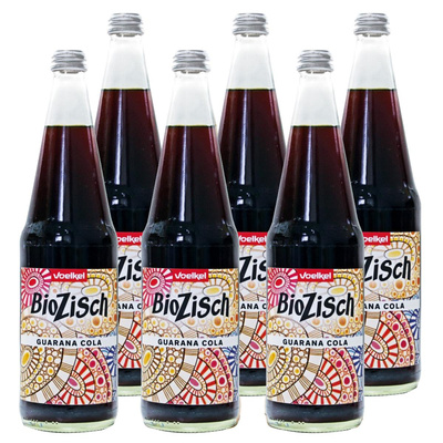 Produktfoto zu Voelkel - Bio Zisch Guarana Cola - 6 x 0,7l