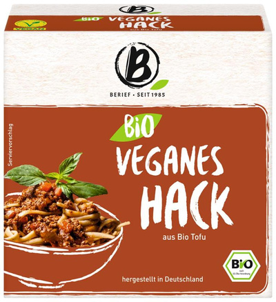 Produktfoto zu Berief - Veganes Hack - 180g