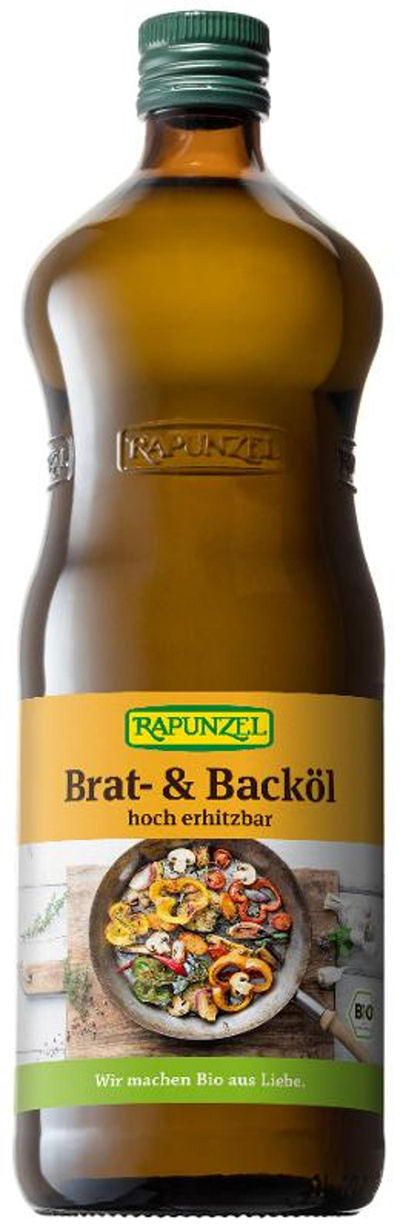 Produktfoto zu Rapunzel - Brat- und Backöl - 1l
