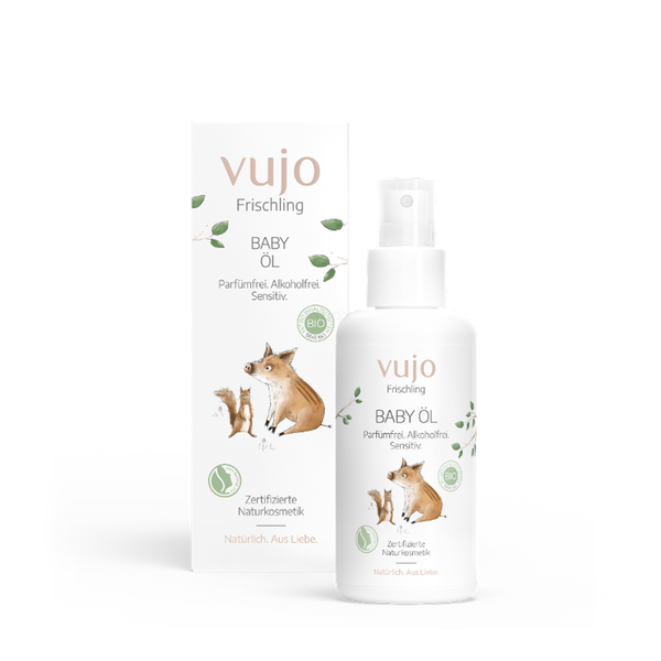 Produktfoto zu Vujo Baby Öl - 100 ml