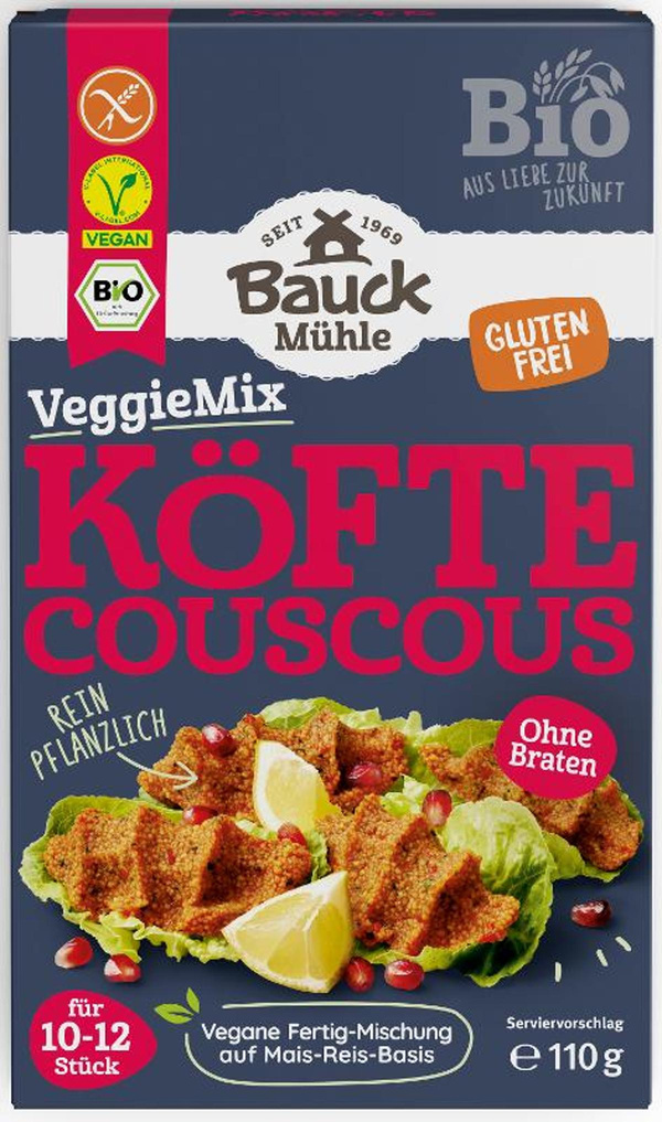Produktfoto zu Bauckhof - VeggieMix Köfte Couscous - 110g