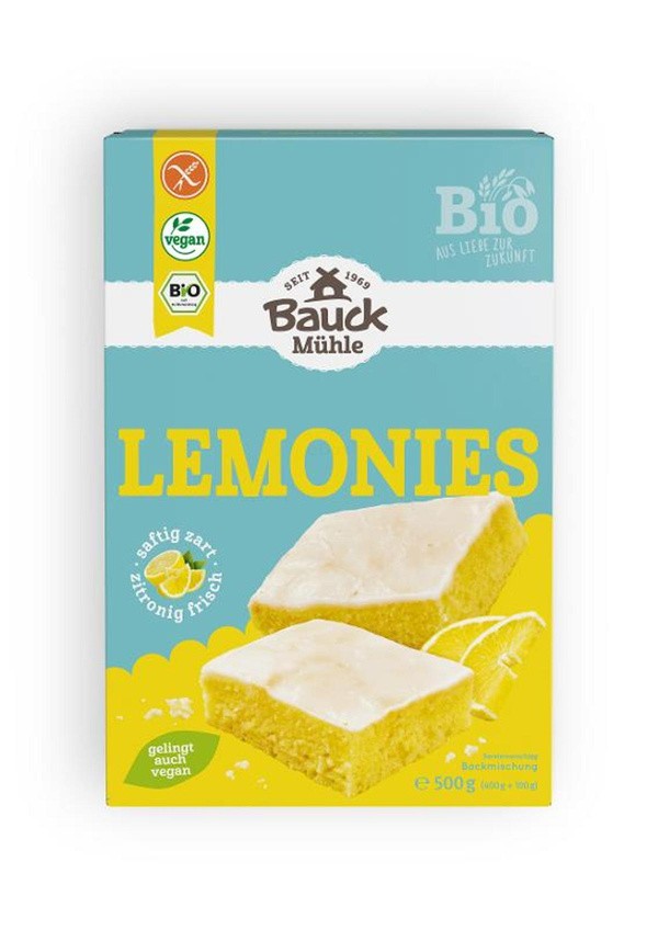 Produktfoto zu Bauckhof - Backmischung Lemonies glutenfrei - 500g
