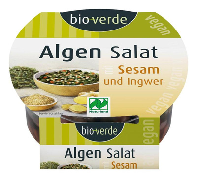 Produktfoto zu bio-verde - Algen-Salat mit Sesam & Ingwer - 100g
