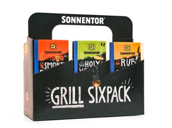 Produktfoto zu Sonnentor - Grillgewürze Sixpack - je 100g