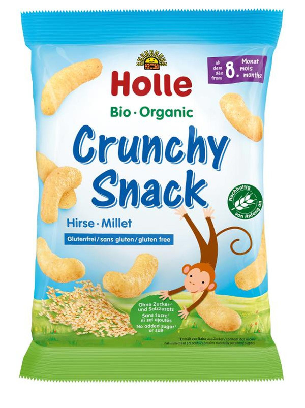 Produktfoto zu Holle - Snack Hirse - 25g