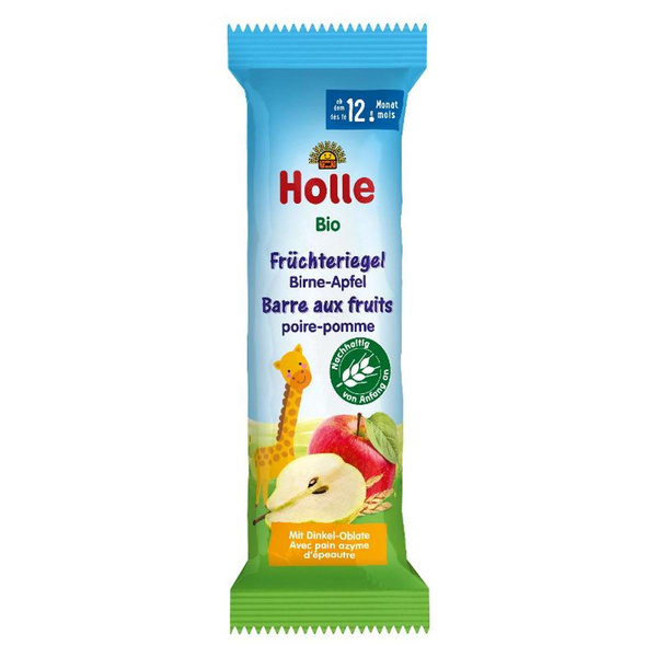 Produktfoto zu Holle - Früchteriegel Apfel Birne - 25g