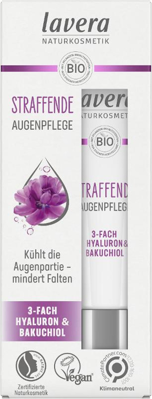 Produktfoto zu Lavera - Straffende Augenpflege - 15ml