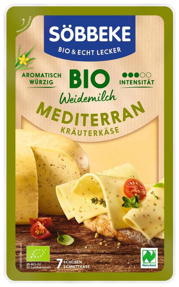 Produktfoto zu Söbbeke Mediterran Scheiben - 125g