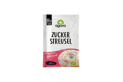 Produktfoto zu Agava - Zuckerstreusel bunt gemischt - 70g