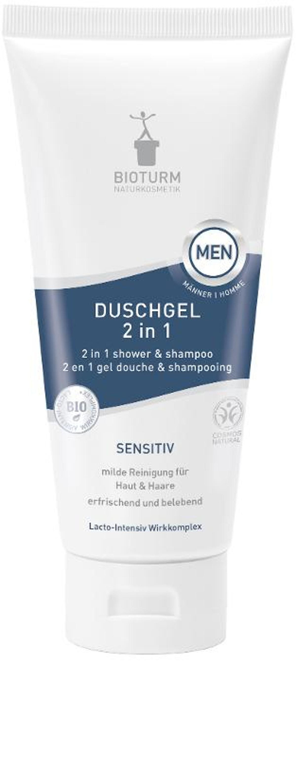 Produktfoto zu Bioturm Men Duschgel 2 in 1 - 200ml