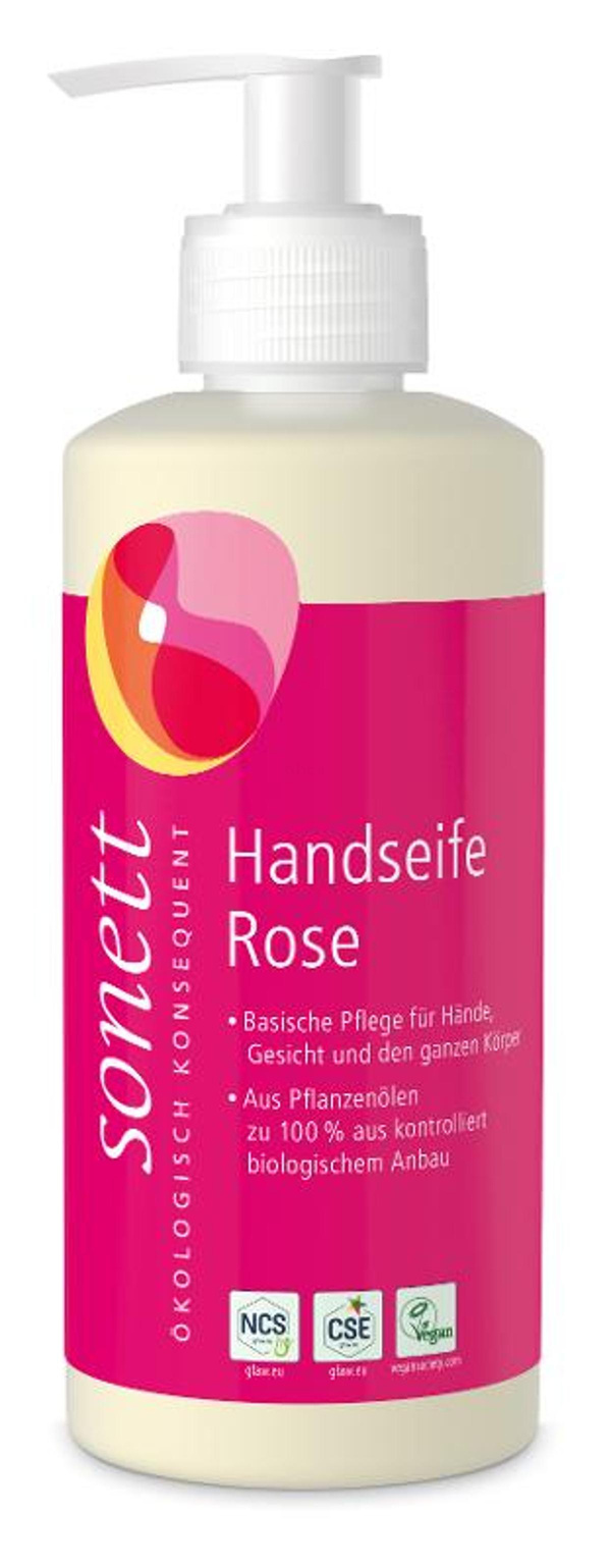 Produktfoto zu SONETT - Handseife Rose - 300ml