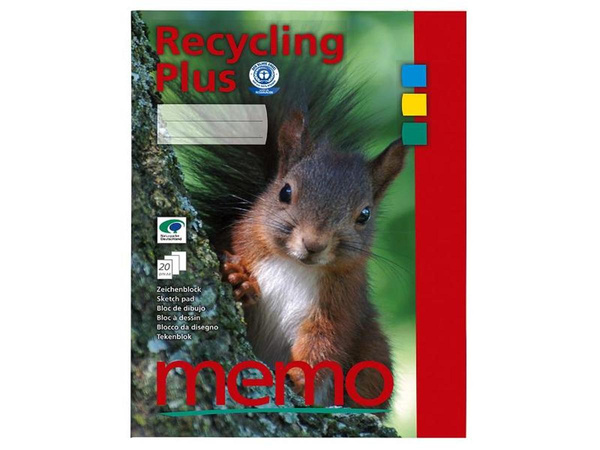 Produktfoto zu Memo - Zeichenblock DIN A4 Blatt