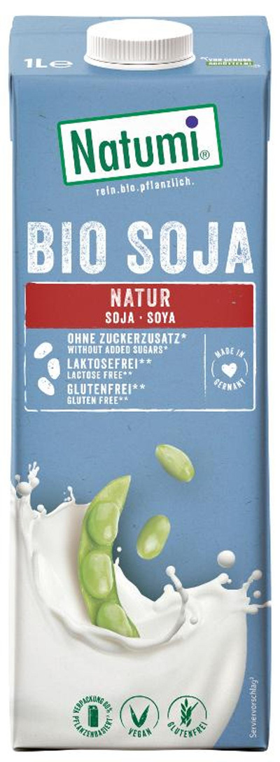 Produktfoto zu Natumi - Sojadrink Natural, ungesüßt - 1l