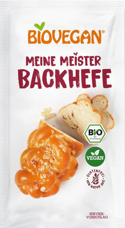 Produktfoto zu Biovegan - Hefe Meisterhefe - 7g