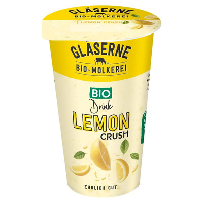 Produktfoto zu Gläserne Molkerei - Buttermilchdrink Lemon Crush - 230g