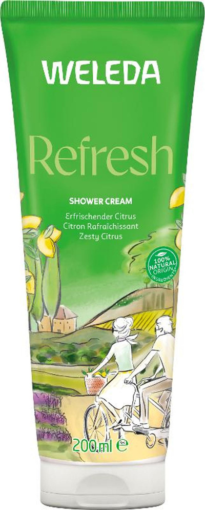 Produktfoto zu Weleda - Citrus Erfrischungsdusche - 200ml