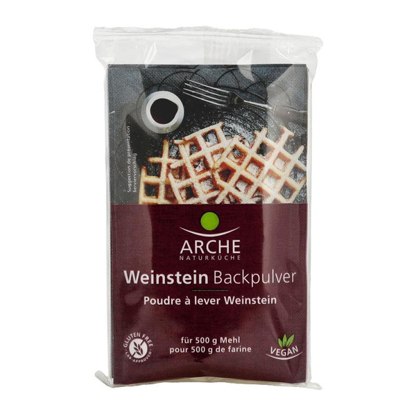 Produktfoto zu Arche - Weinstein Backpulver - 3x 18g
