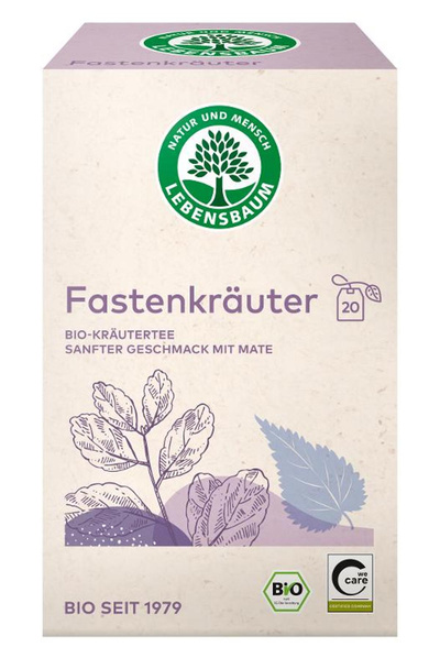 Produktfoto zu Lebensbaum - Fastenkräutertee - 20 x 1,5g