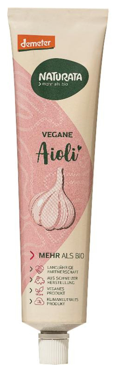 Produktfoto zu Naturata - Vegane Aioli Tube - 190ml
