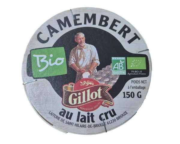 Produktfoto zu Vallée Verte - Camembert Gillot - 150g