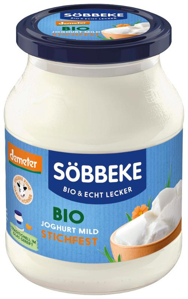 Produktfoto zu Söbbeke - Joghurt stichfest, 3,8% - 500g