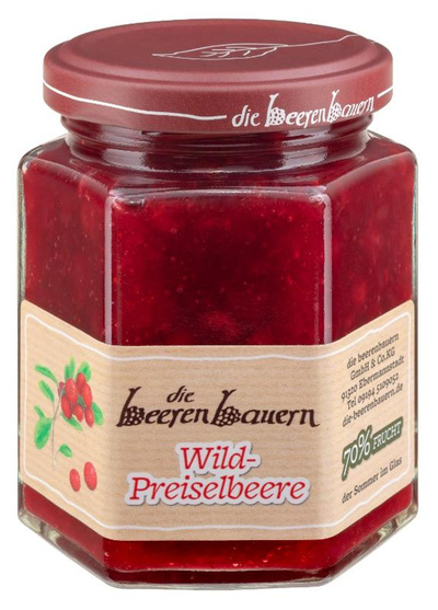Produktfoto zu Die Beerenbauern - Wildpreiselbeere - 200g
